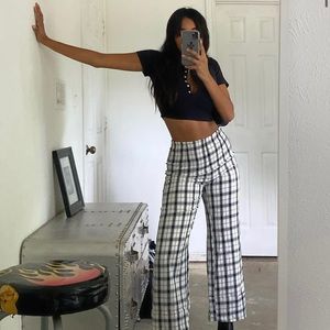 Princess polly plaid pants